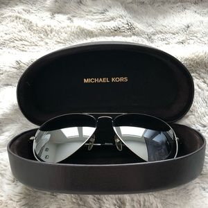 MICHAEL KORS Dylan Mirrored Aviator Sunglasses